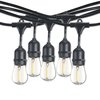 Bulbrite 48-foot String Light Kit with Clear Shatter Resistant Vintage Style S14 LED Light Bulbs, 2PK 862821